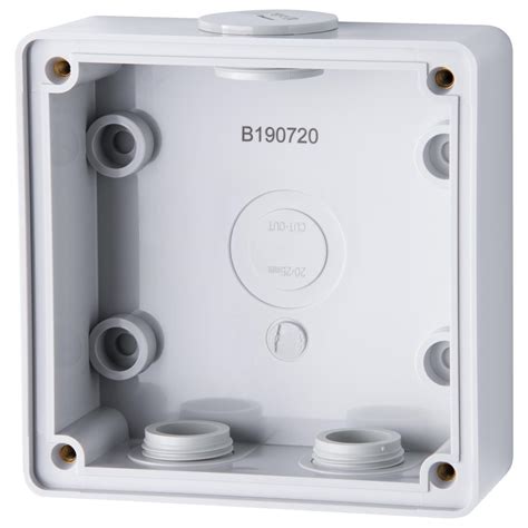 shallow outlet metal box|shallow surface mount outlet box.